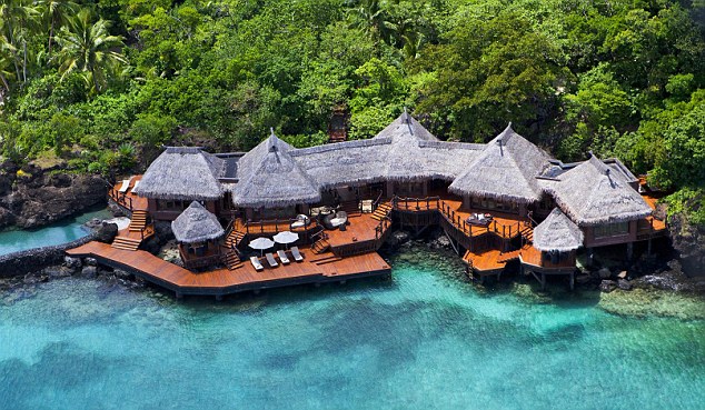 The eco-millionaire's retreat