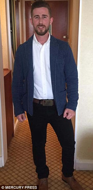 Mason had not had his hair cut properly since he was 18 month's old until he visited James (pictured)